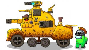 МАШИНА ТАНК? - Мультики про танки