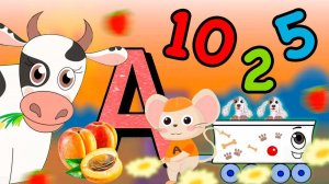 Обучающий Сборник Мультиков для Самых Маленьких. Синий трактор едет на ферму и другие