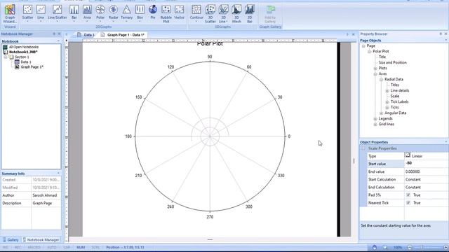 How to plot radiation pattern in SIGMAPLOT [LECTURE 21 (a)] смотреть онлайн