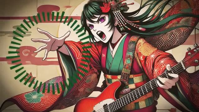 Shamisen PUNK ROCK Riff – Demon Battle Riot