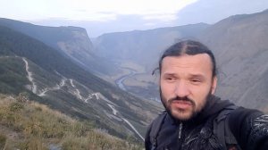 Дорога и перевал Кату-Ярык на Горном Алтае