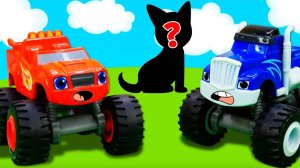 Вспыш нашел потерявшегося котенка! Приключения в видео про машинки для мальчиков