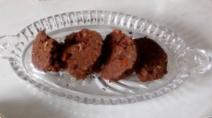 Шоколадная колбаса к чаю для диабетика