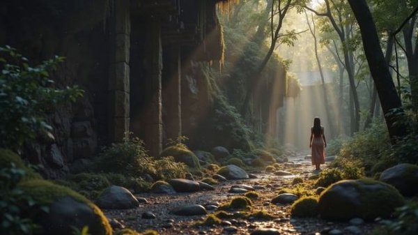 The Path of Ancient Light: Cinematic Ambient Soundscapes - Meditative Dark Ambient