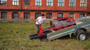 Перевозка Койра Богатырь в прицепе