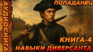 НАВЫКИ ДИВЕРСАНТА КНИГА-4 Аудиокнига #аудиокнига #аудиокниги #попаданец #попаданцы