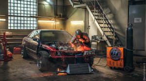 Хендай акцент замена гофры глушителя