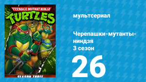 Черепашки-мутанты-ниндзя 3 сезон 26 серия (мультсериал, 1989)