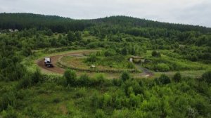 Смотрим и оцениваем тест-драйв самосвала КАМАЗ К5 на сложной трассе