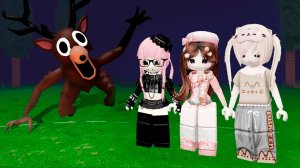 Я ЗАШЁЛ В КОМАНДУ ДЕВОЧЕК В 99 НОЧЕЙ #роблокс #роблоксистория