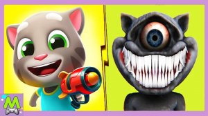 Говорящий Том против Страшного Кота Хуана.Кто Самый Крутой Стрелок