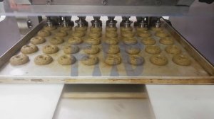 Производство песочного печенья на отсадочной машине с формированием дополнительных лунок