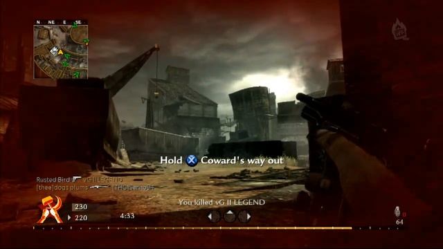 Call of Duty World at War (multiplayer gameplay HD) Xbox 360