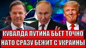 Кувалда Путина наносит мощно! НАТО сразу сбегает с Украины// Россия всех предупредила!