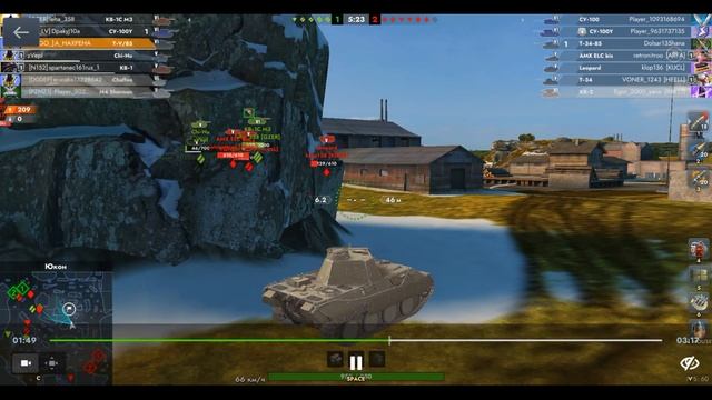 T-V/85, Юкон, 04.09.2025 15-45, Гравитация, встречный