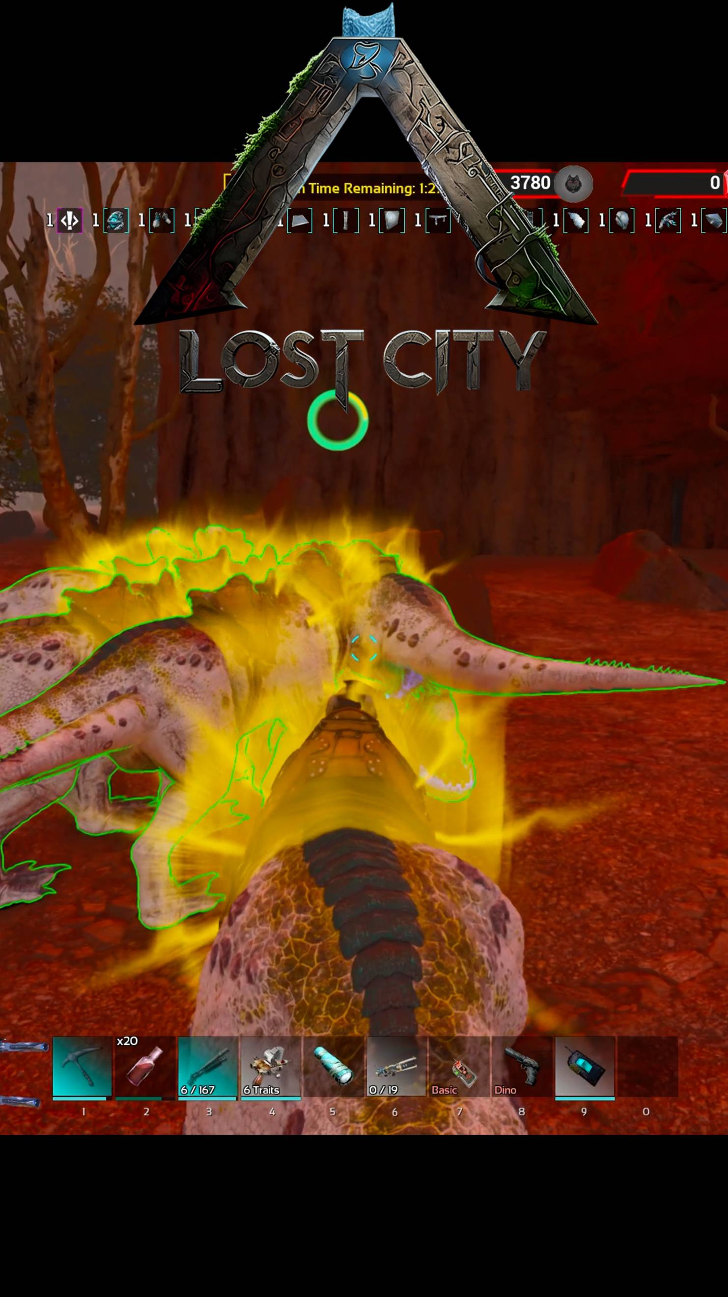 Призрачный Босс Мегапитек карты LOST City #ark #arksurvivalascended смотреть онлайн