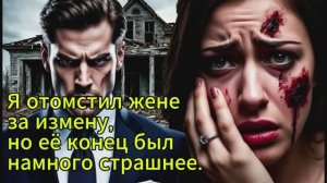 Я отомстил жене за измену, но её конец был намного страшнее.