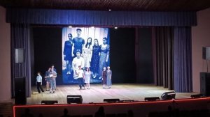 театрализованная сценка "Ожившая фотография"