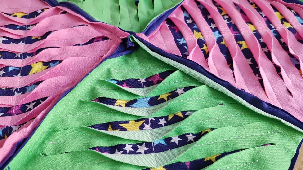 Шьем из остатков трикотажа - интересная идея и лоскутная техника. Лоскутное шитье для начинающих смотреть онлайн