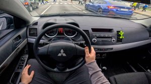 2008 Mitsubishi Lancer X - ТЕСТ-ДРАЙВ ОТ ПЕРВОГО ЛИЦА