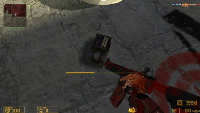 играю с ботом в ксс в 34 онлайн на карте De_piranesi