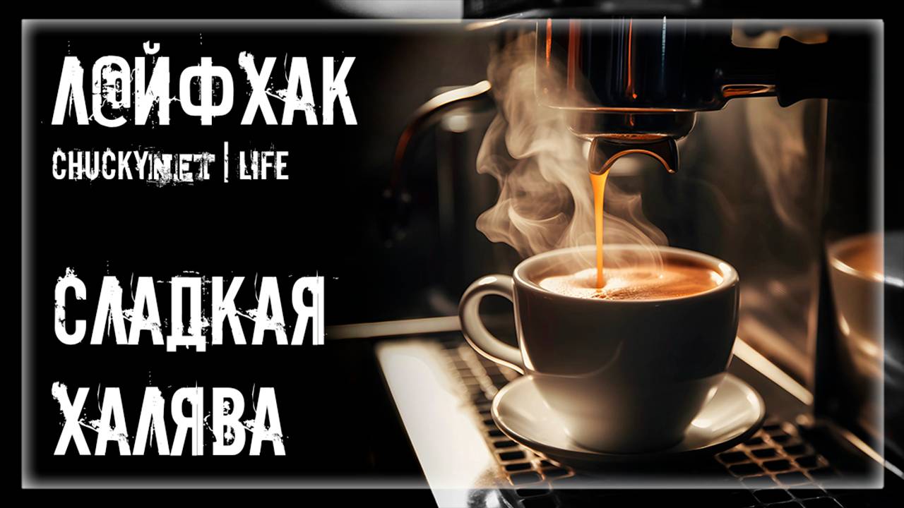 ЛАЙФХАК! ХАЛЯВНЫЙ ТОПИНГ ДЛЯ КОФЕ! ОРЕХОВЫЙ КОФЕ БЕСПЛАТНО! БЫСТРЫЕ НОГИ ЛЮЛЕЙ НЕ БОЯТСЯ! смотреть онлайн