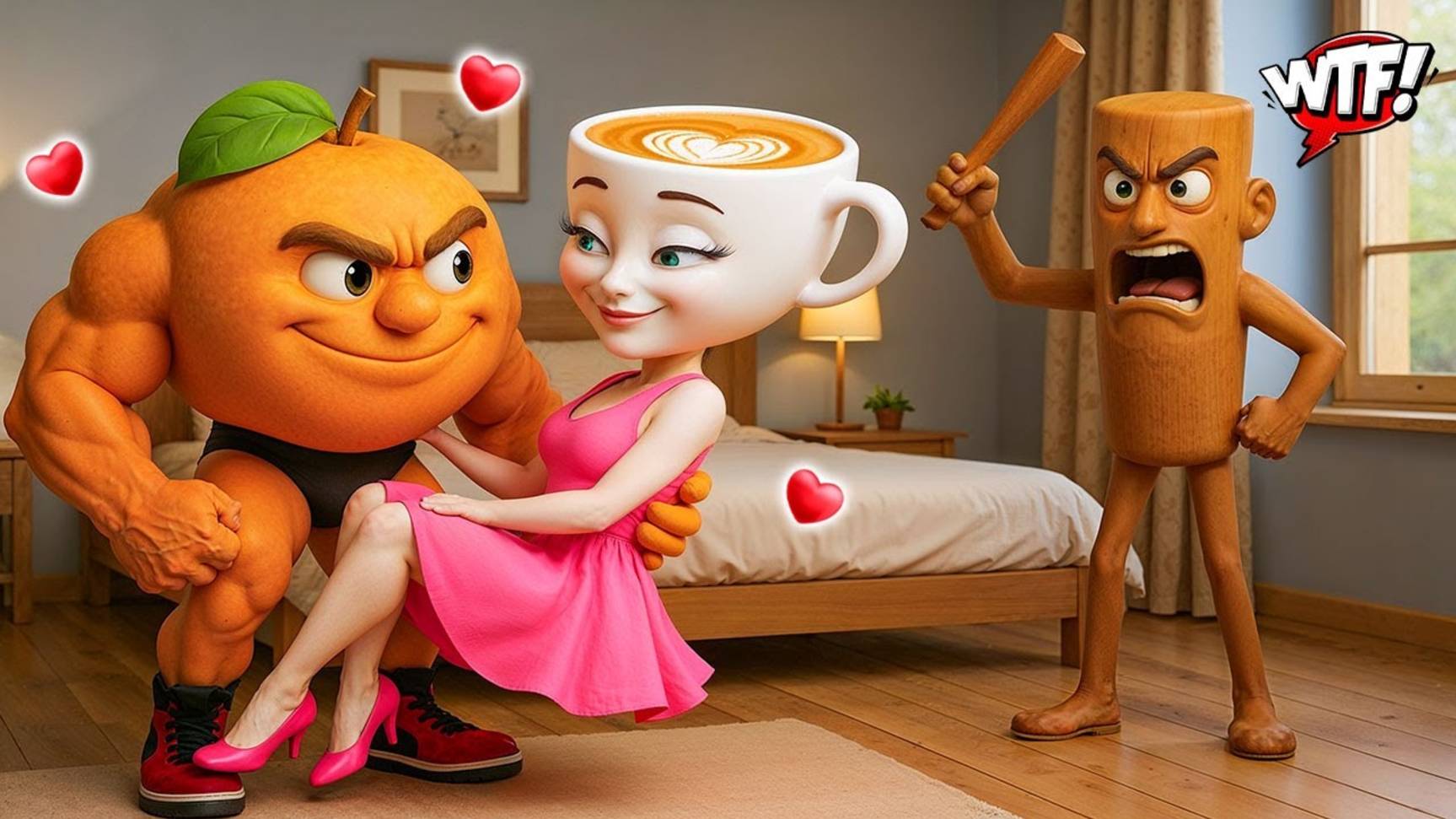 СПАСЕНИЕ ТУТ ТУН САХУР и БАЛЕРИНЫ КАПУЧИНЫ от ЗЛОГО ЛУЧШЕГО ДРУГА ДЕТСТВА! |смешная анимация ужасов