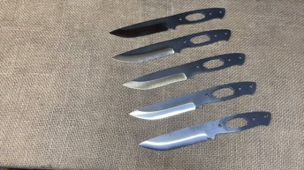 Спуски CONVEX на клинках из ELMAX