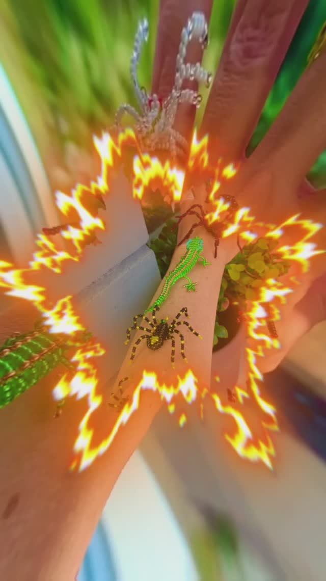 Что сплести из бисера? Как сделать из бисера паука и ящерицу? Бисер и я! 💃 смотреть онлайн