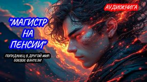 АУДИОКНИГА МАГИСТР НА ПЕНСИИ. ПОПАДАНЕЦ В ДРУГОЙ МИР, БОЕВОЕ ФЭНТЕЗИ