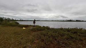 Рыбалка по ОКУНЮ. Таёжное озеро. Июль 25 г.