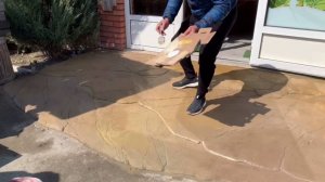 мастер класс  ДОРОЖКИ для дома из бетона мастерская Эльдара Асанова фильм 1.