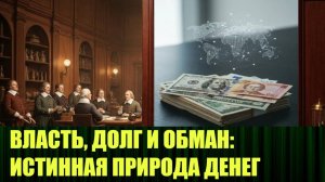 Власть, долг и обман: истинная природа денег