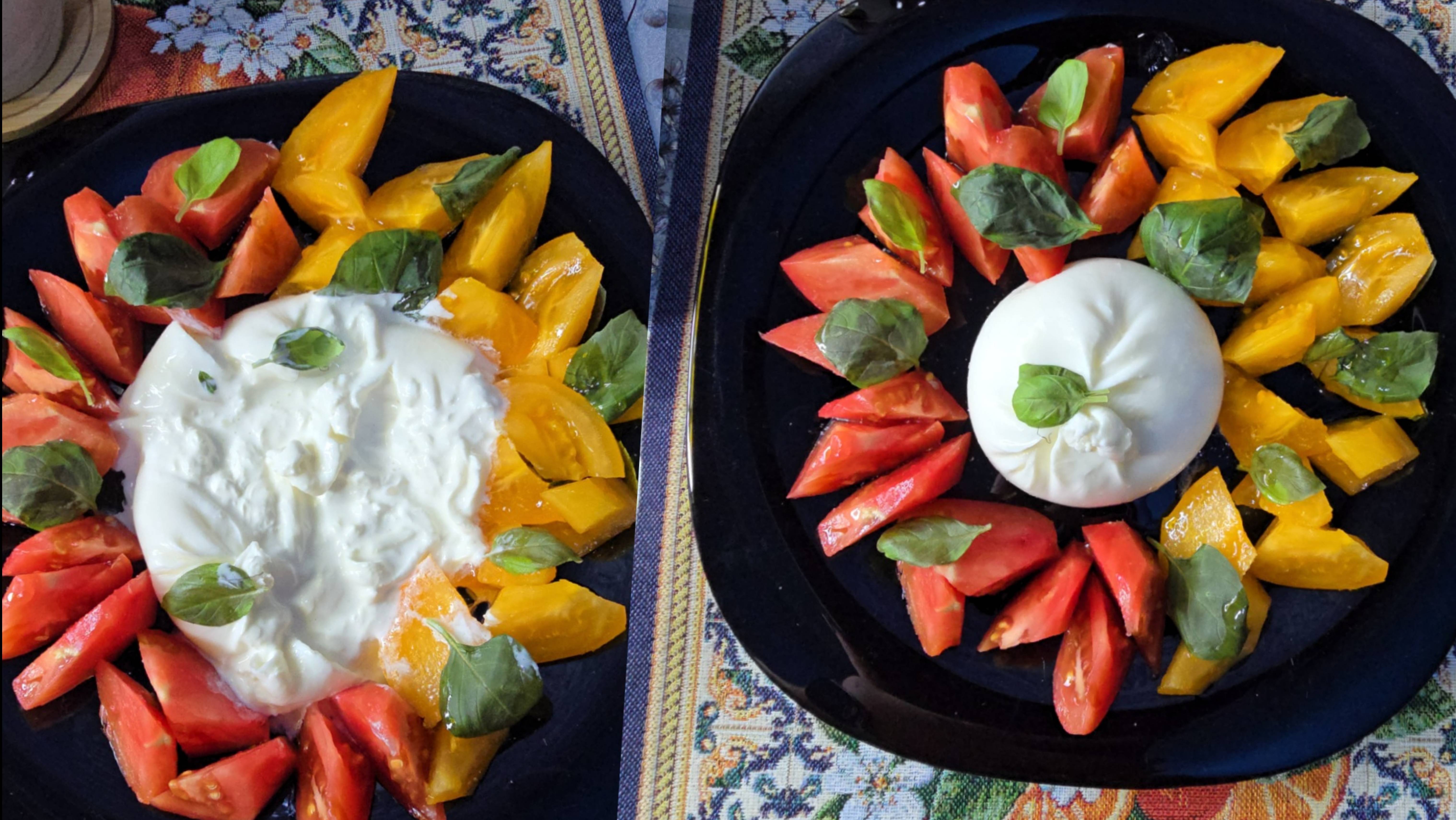 Буратта с помидорами 🍅 Рубрика Готовим вместе 🧀 Мукбанг 🤗 смотреть онлайн