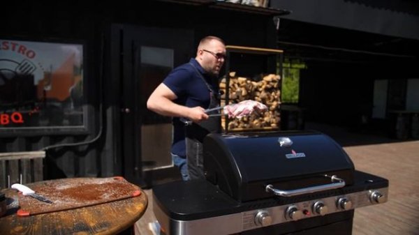 Готовим баранью ногу c MAESTRO BBQ на BELLAGIO VILLA 400