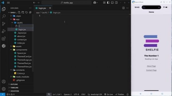 Создание React Native приложения руководство Часть #1