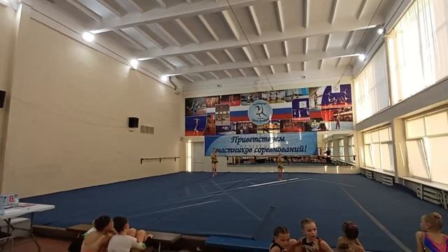 ЖП 1 юношеский, Никулина - Герасименко, ШСА Пирамида, Комбинированное упражнение