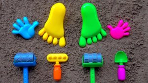 Учим Названия Цветов | Детские Инструменты | Ручки и Ножки  | Песенки для малышей | Цветные игрушки