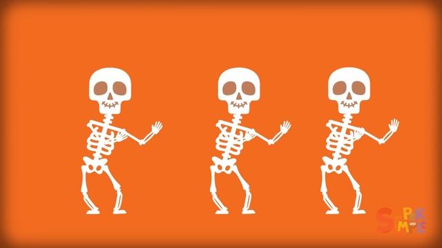 ХЭЛЛОУИН. ТАНЕЦ СКЕЛЕТОВ. Танец и песня для детей. The Skeleton Dance - Halloween Song for Kids. смотреть онлайн