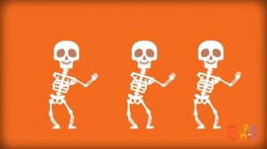 ХЭЛЛОУИН. ТАНЕЦ СКЕЛЕТОВ. Танец и песня для детей. The Skeleton Dance - Halloween Song for Kids.
