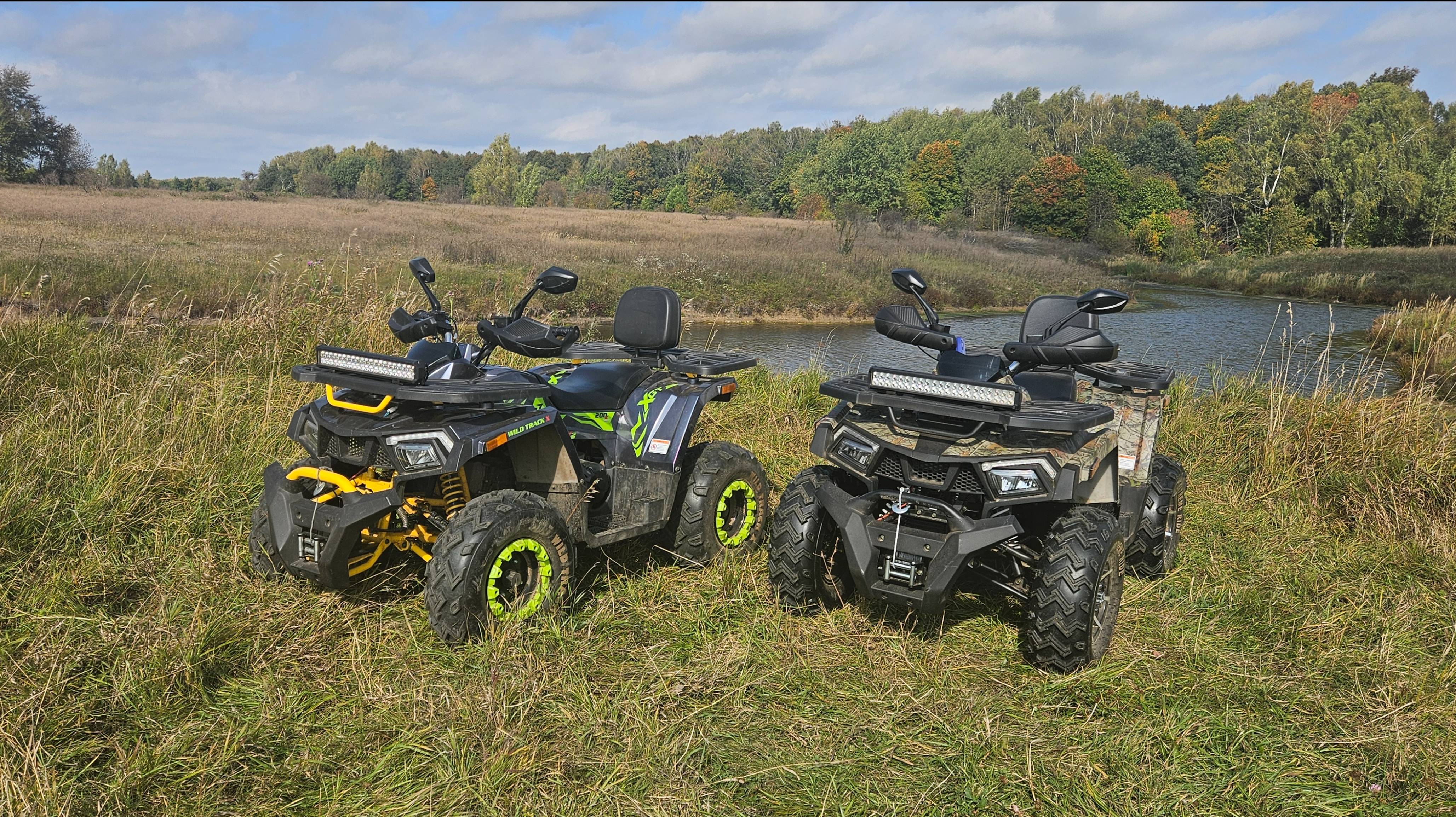 Выходной на Квадроциклах MotoLand Wild Track 200 X PRO 2025 смотреть онлайн