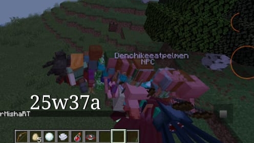 Обзор снапшота 25w37a в Minecraft смотреть онлайн