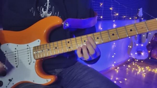 Тест звука Fender Stratocaster 1979 Capri Orange