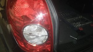 Как снять задний фонарь на Chevrolet