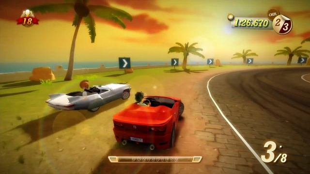 Kinect Joy Ride - Gameplay