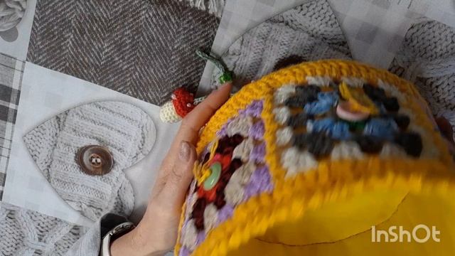 корзиночка для моих клубочков, связалась в рамках сп-дама сдавала в багаж... смотреть онлайн