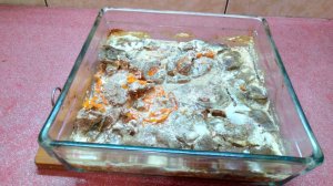 Говяжья печенка со сметаной в духовке