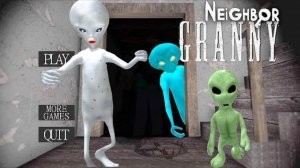 ПРИШЕЛЬЦЫ съели ЛЮДЕЙ СОСЕДИ ГРЕННИ в Зоне 51 - Ailen Neighbor. Area 51 Escape Granny