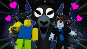 99 ночей в лесу, но баран дружелюбный! Анимация Roblox | 99 NIGHTS IN THE FOREST