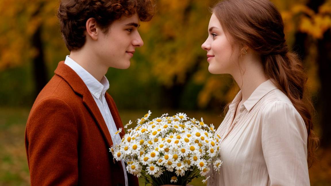 ©Осень-рыжая красотка. Сергей Весенин-стихи смотреть онлайн